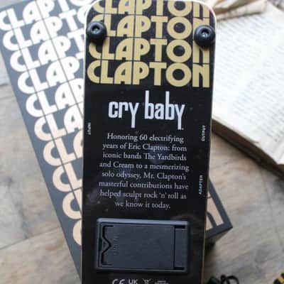 DUNLOP "EC95G Eric Clapton Signature Cry Baby Wah Gold" image 5