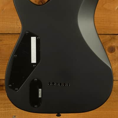 ESP LTD MH-1000 NT 27" Baritone - Macassar Ebony - Black Satin image 4