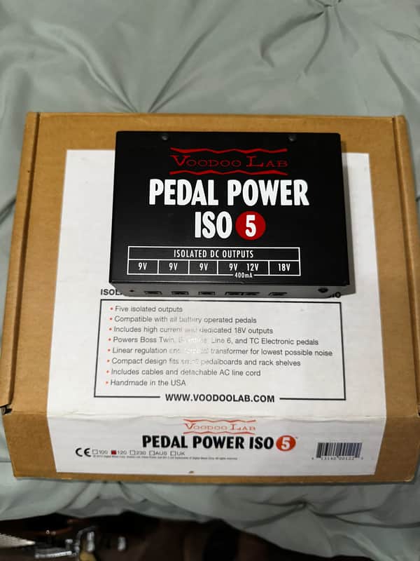 Voodoo Lab Pedal Power Iso 5