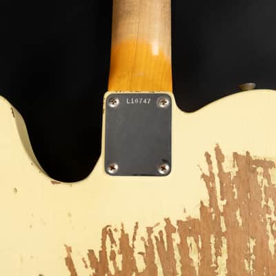 Fender Custom Shop '64 Reissue L-Series Telecaster RW Heavy Relic - Vintage White | USA 1964 Josefina Campos Handwound Pickups 3.39kg | CoA OHSC image 22