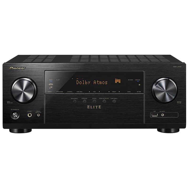 Pioneer VSXLX101 7.2 Channel HD AV Receiver w/ Built-In Bluetooth & Wi-Fi Black image 1