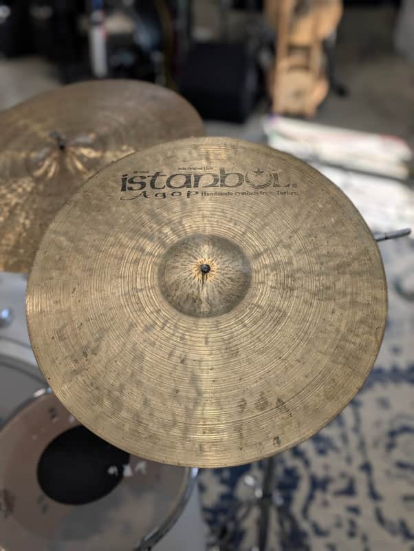 Istanbul Agop 20" Original Light Ride Cymbal 1884g image 1
