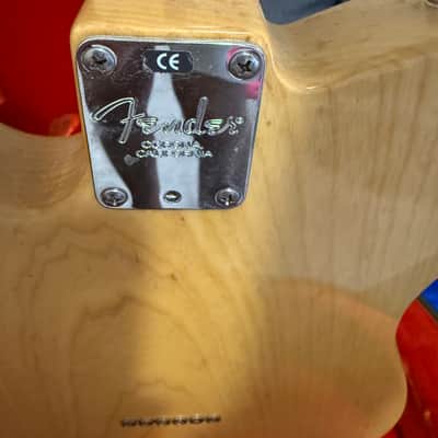 1999 Fender American Standard Telecaster with Rosewood Fretboard Natural with Hardshell Case image 6