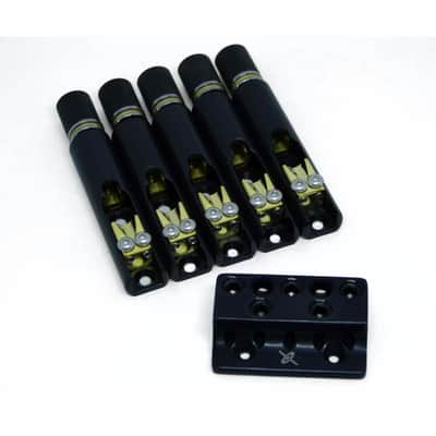 Nova Guitar Parts Single String Headless Bass Bridge-6 / Brass image 4