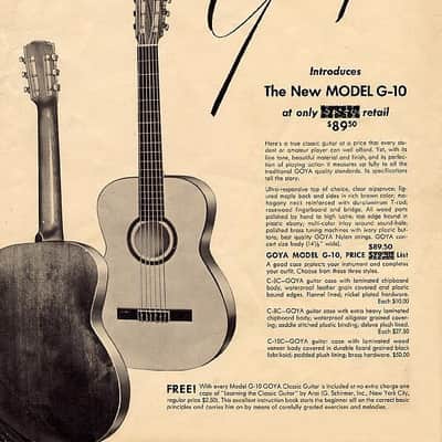 Goya G-10 Natural 1965 Classical Folk Guitar - The Sound Of Music - Yngwie image 10