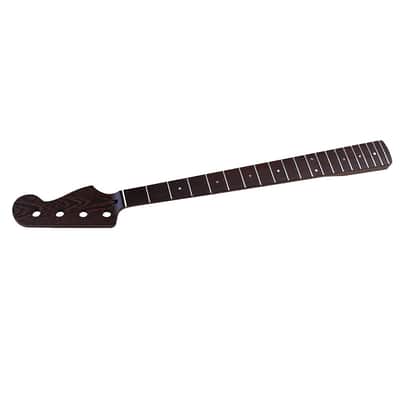 4 String Wenge Bass Guitar Neck,20 fret image 2