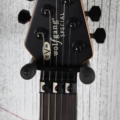 EVH Wolfgang Special Solid Body Electric Guitar Stealth Black with Gig Bag image 12