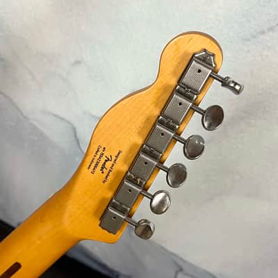 Squier 40th Anniversary Loaded Telecaster Neck Vintage Tint with Maple Fingerboard image 3
