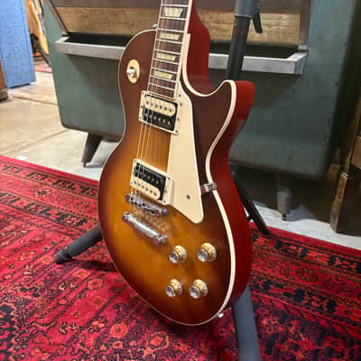 Gibson Les Paul Trad Pro V Satin Iced Tea 2022 image 4