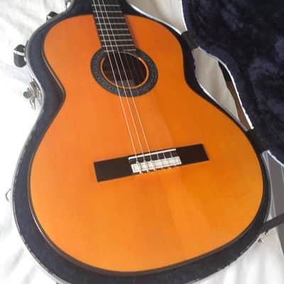 Amalio Burguet Flamenco Guitar "Negra" one piece Indian Rosewood back and sides. 2017 Flamenco Oran image 1