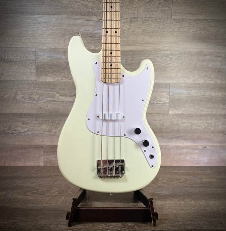 Squier Sonic Bronco Bass - Arctic White - Used image 1