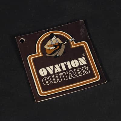 Vintage 1974 Ovation 1114-4 Folklore Model Acoustic Guitar image 9