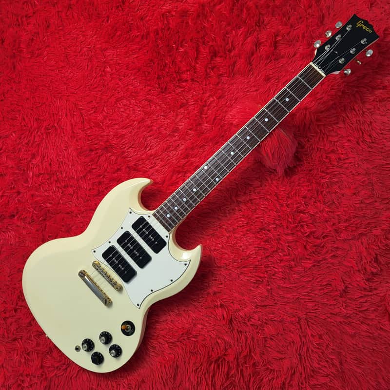 Super Rare 1989 Greco SS-70S - White - SG Special with 3 x | Reverb
