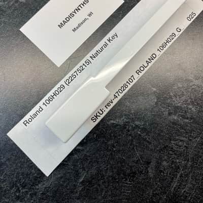 ORIGINAL Roland Replacement G Key (106H029) for Juno-6/60/106, Jupiter-6/8, HS-60, SH-101, VK-09, JX-3P