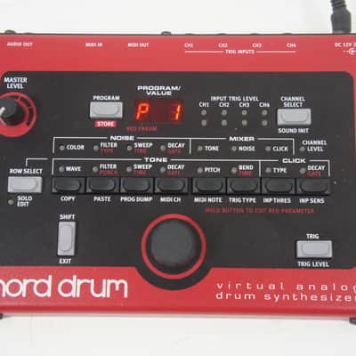 [SALE Ends June 12] Clavia Nord Drum Virtual Analog Drum Synthesizer Drum Machine w/ 100-240V PSU image 2
