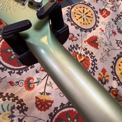Vintage 1984 Gibson Explorer Green Burst metallic greenburst image 12