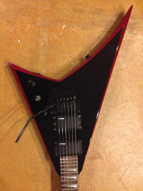 Jackson Randy Rhoads Flying V Electric Guitar 24 Shark Floyd Rose