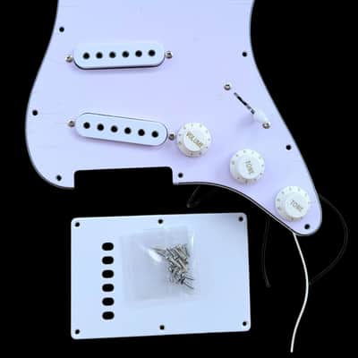 Prewired Loaded SSS Guitar Pickguard Pickups for Stratocaster Strat ST image 1