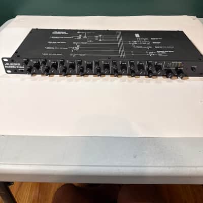 Alesis MultiMix 8 Line 8-Channel Stereo Line Mixer 2010s - Black image 1