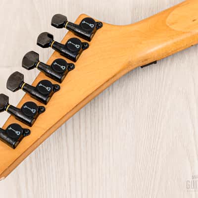 1997 Charvel Dinky HH DK24 Ikebe Limited Edition Gunmetal Gray w/ Floyd Rose, Japan image 5