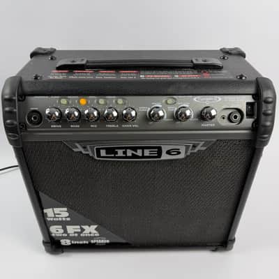 Line 6 Spider IV 15 15-Watt 1x8" Digital Modeling Guitar Practice Amp 2009 - 2016 - Black image 2