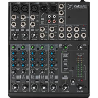 Mackie 802VLZ4 8-channel Analog Mixer -NEW image 5