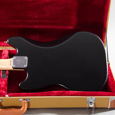 2010 Fender Japan MG69 Mustang Stop Tail – Matte Black w/ Matching Headstock | Rare | MIJ | Tweed Case image 7