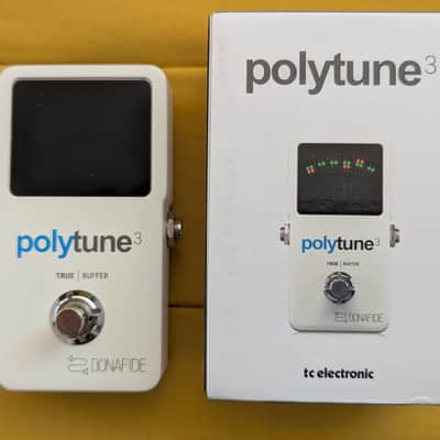 TC Electronic Polytune 3 Polyphonic Tuner Pedal 2017 - Present - White image 2