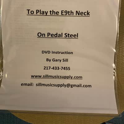 E9 course on “How To Learn To Play the E9 Steel Guitar Neck onDVD and CD Will play on DVD player or image 2