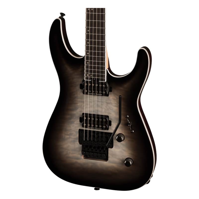 Jackson Pro Plus Series Dinky DKAQ - Ebony Fingerboard, Ghost Burst image 1