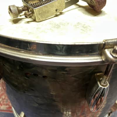 Slingerland Radio King 1948 - Faded Black Marine Pearl image 11