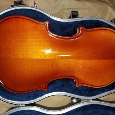 Becker Model 100 size 1/4 violin. Romania, Very Good Condition image 18