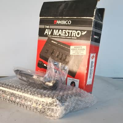 Ambico AV Maestro Video Enhancer Stereo Audio Mixer Vintage Home Video VHS image 2