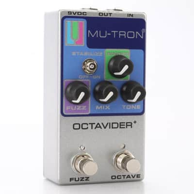 Mu-Tron Octavider+ Analog Octave Fuzz Guitar Effects Pedal #48013 image 12
