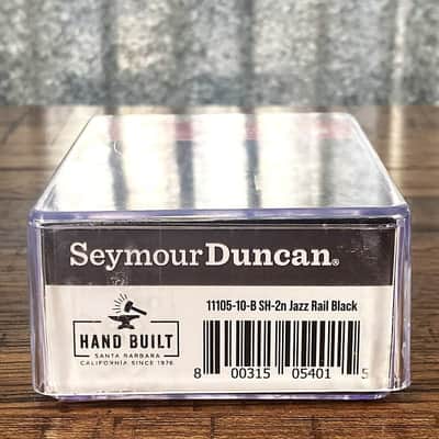 Seymour Duncan SH-2n Jazz Rails Humbucker 4 Conductor Guitar Pickup Neck Black image 2