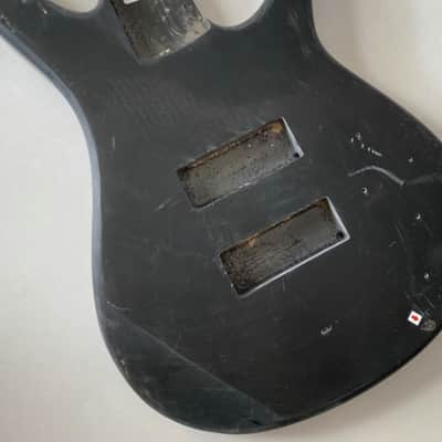 4 String Bass Basswood Black Body DIY Project image 16
