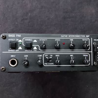 Rare Ampli casque Nobels Bass Pak Stereo Headphone Amp de 1990 Bass Sound machine, same as Fender Bass Pak image 9