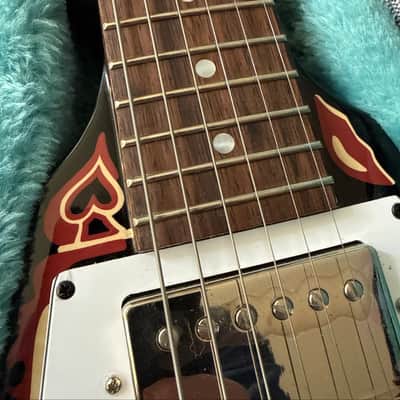 Epiphone Jimi Hendrix Signature "Love Drops" Flying V 2024 - Present - Ebony image 7