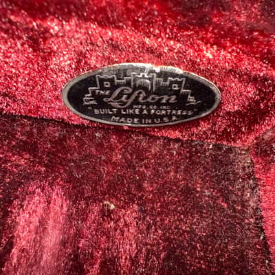 Lifton Vintage Violin case hardcase Made in USA /  LIFTON / US stamped  ,, army ? image 7
