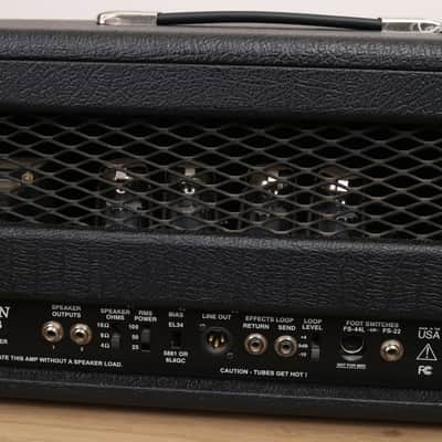 Carvin X-100B Series IV 100-Watt Guitar Amplifier Head - Black image 9