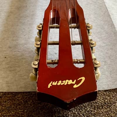 CRESCENT Acoustic Classical Guitar 100% Handmade 38” Fair Condition image 6