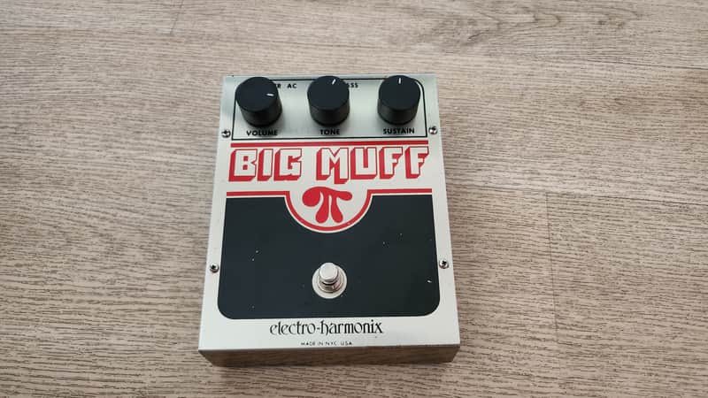 Electro-Harmonix Big Muff Large Enclosure - made in NYC - 1980 - Silver image 1