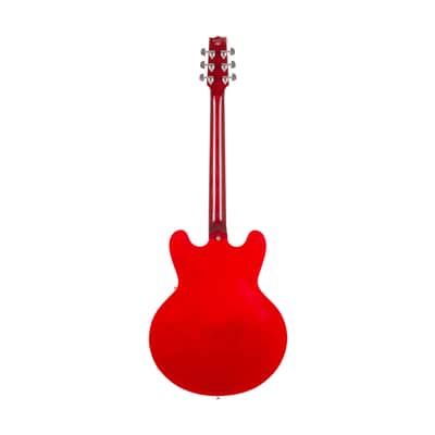 2021 Heritage Standard H-535 Semi-Hollow Electric Guitar with Case, Trans Cherry, AL1XXXX image 3