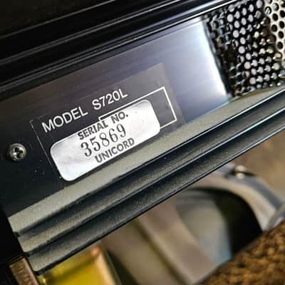 Univox Stage S720L 2x12 Vintage 1970s Solid State Amp 1970s image 10