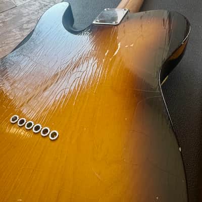 2014 Suhr Classic T Antique - 7.3 lb, Roasted Neck - w/ Case + Paperwork image 12
