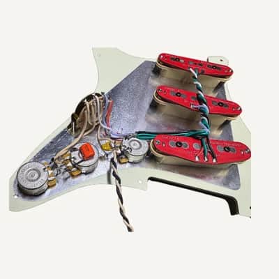 SHG5014™ Hot Modern Noiseless Loaded Stratocaster Pickguard USA Spec Wiring New! image 5