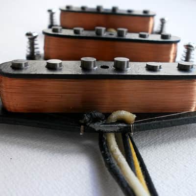 HOT Stratocaster A5 Guitar Pickups SET SRV Hand Wound Strat Q pickups Stevie Ray Vaughan image 3