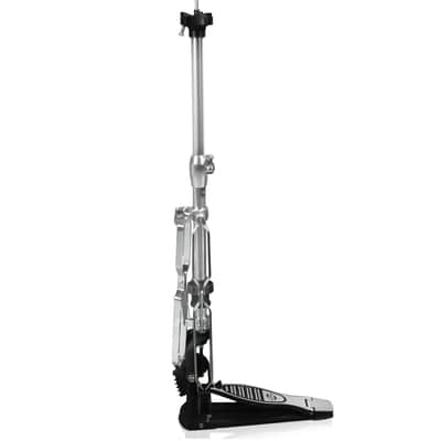 Griffin Hi-Hat Stand - 2 Leg Heavy Duty Hihat Cymbal Foot Pedal with Drum Key Folding Two Leg Style Converts to a No Leg High Hat Mount image 3