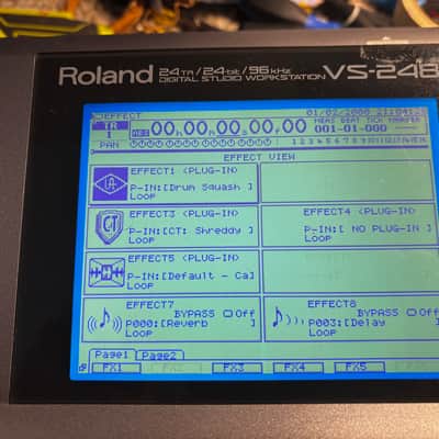 Roland VS-2480DVD LOADED 3x VS8F-3 w ALL PLUGINS 120GB SSD VS8F-2 Meter Bridge image 10