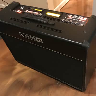 Line 6 Vetta II Combo 2003 black with FBV foot controller image 1